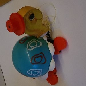 1962 Fisherprice turtle pull along